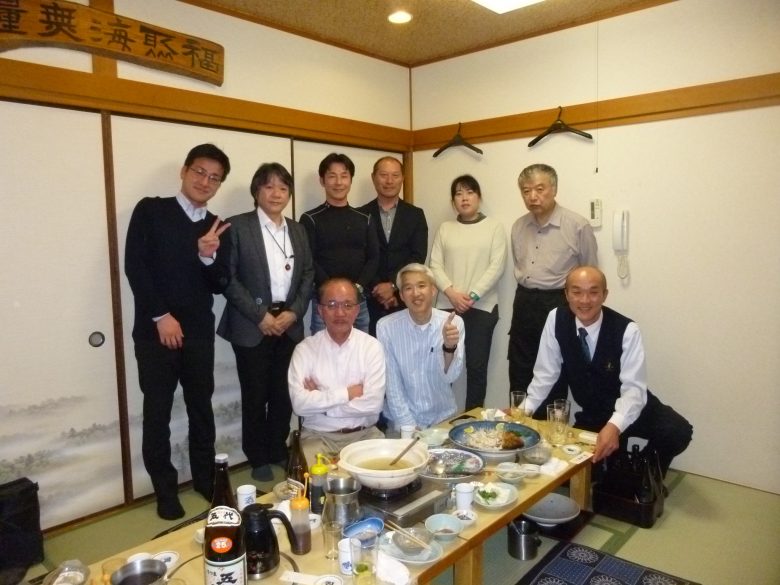 参加者の集合写真、大阪から松尾さんも参加して頂きました。